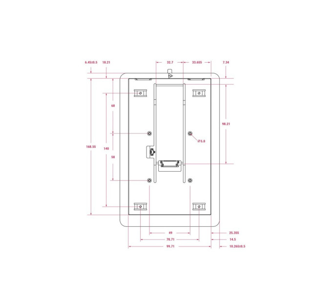 Екран для Мікро ПК Raspberry Pi Touch Display 2 - 7
