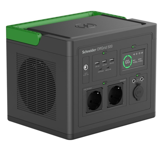 Зарядна станція Schneider Electric 500, 517Wh (PPS500-GR)