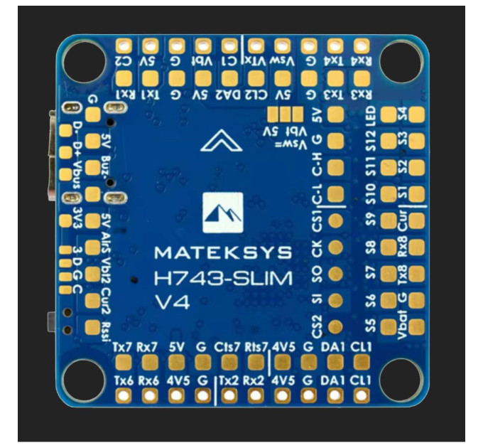 Політний контролер (FC) MATEK H743-SLIM-V4 (H743SLIMV4)