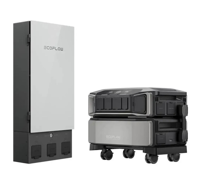 Зарядна станція EcoFlow DELTA Pro ULTRA + battery DELTA Pro ULTRA 6.9kW, 6.14kWh (EFDeltaProUltra-EU / EFDeltaProUltra-BP-US)
