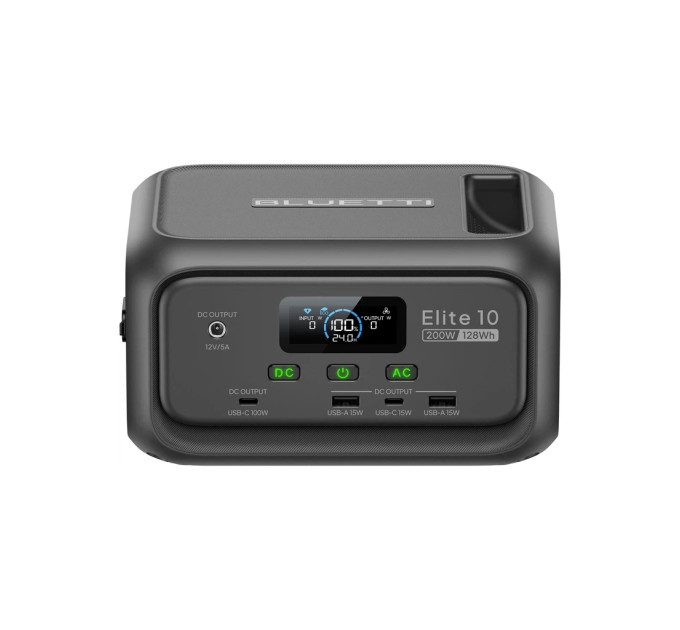 Зарядна станція BLUETTI Elite 10, 200W, 128Wh (EL10)