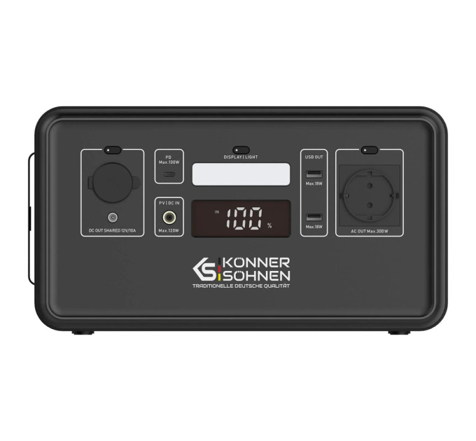 Зарядна станція Konner&Sohnen KS500PS 500W 448Wh (KS500PS)