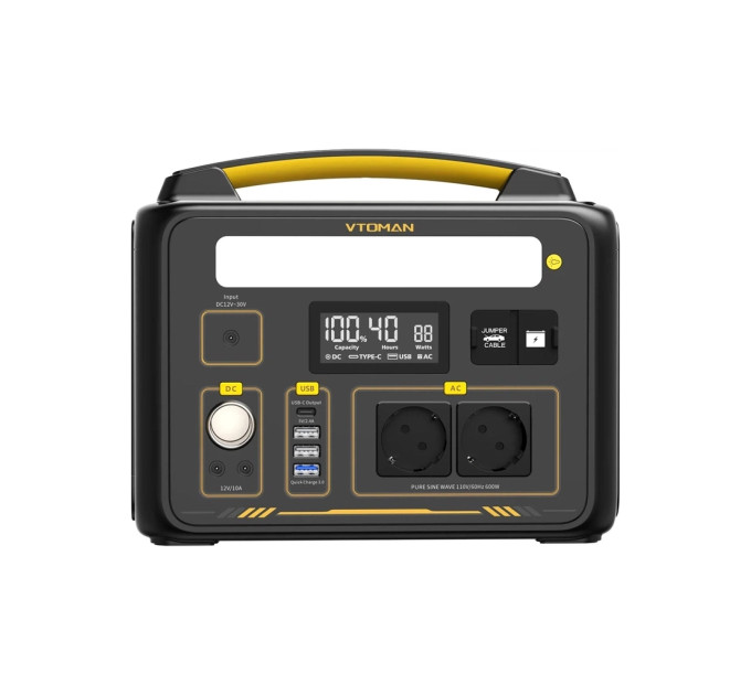 Зарядна станція Vtoman Jump 600X 299Wh (Jump 600X)