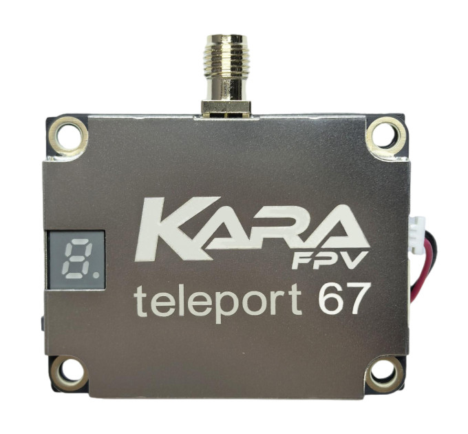 Відеопередавач (VTX) KaraFPV Teleport67 4W 6.1-7.2G V1 упаковка 250 шт. (TX6704BV1)