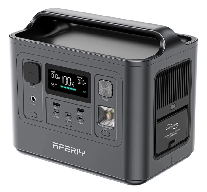 Зарядна станція Aferiy AF-P010, 800W, 512Wh (Aferiy AF-P010)