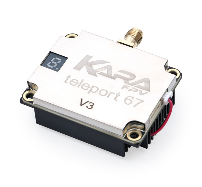 Відеопередавач (VTX) KaraFPV Teleport67 4W 6.1-7.2G V3 (TX6704IV3)