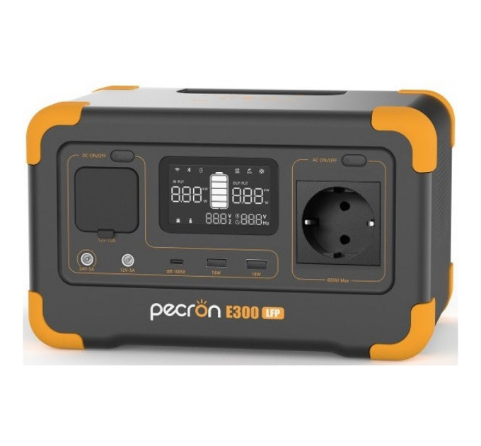 Зарядна станція Pecron E300LFP 600W 288Wh (E300LFP)