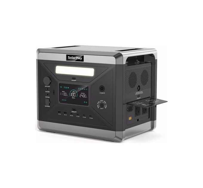 Зарядна станція SolarPlay BCQ2501 2400W 2160Wh (BCQ2501)