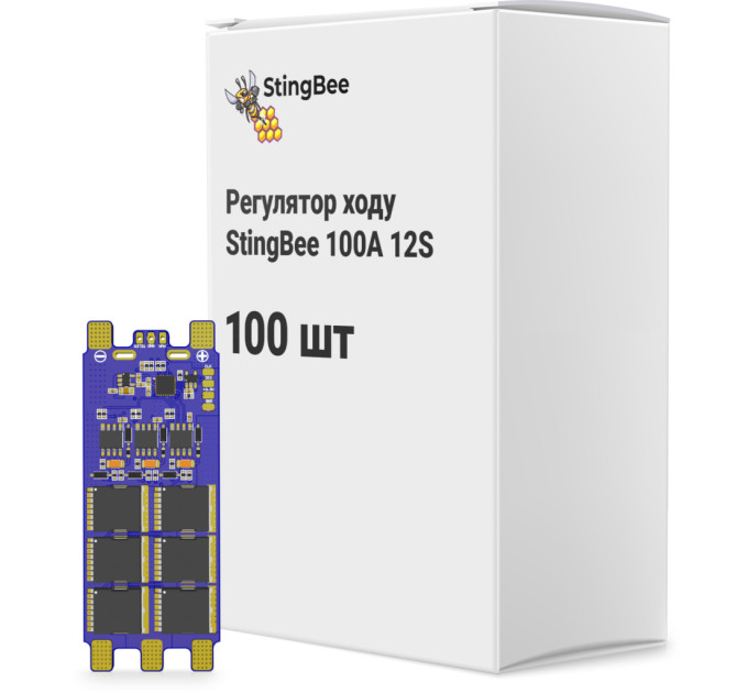 Регулятор ходу (ESC) StingBee 100A 12S упаковка 100 шт. (100A 12S BOX100)