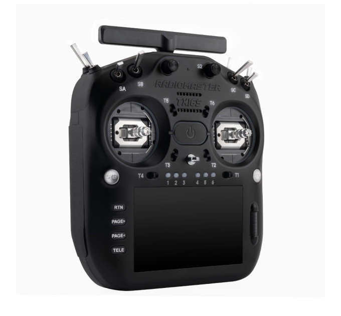 Пульт управління для дрона RadioMaster TX16S MK3 ELRS M2 Black (RM0157.0120-BLK)