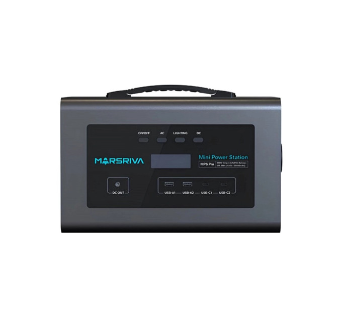 Зарядна станція Marsriva MP6ProV2 600W 627.2Wh (MP6ProV2_MARSRIVA)