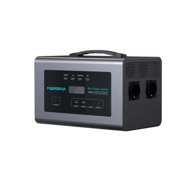 Зарядна станція Marsriva MP6ProV2 600W 627.2Wh (MP6ProV2_MARSRIVA)