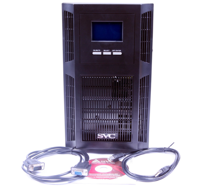 Пристрій безперебійного живлення SVC PT-2KSB-LCD 2000VA (PT-2KSB-LCD)