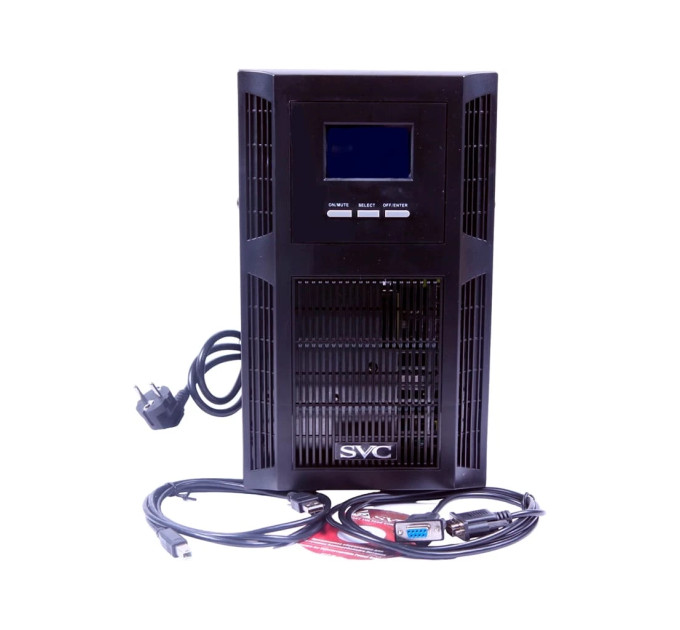 Пристрій безперебійного живлення SVC PT-3KSB-LCD 3000VА (PT-3KSB-LCD)