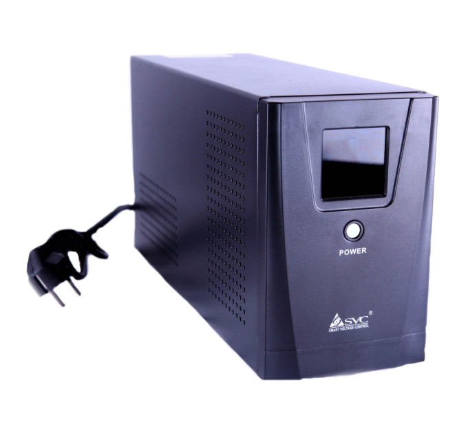 Пристрій безперебійного живлення SVC SL-1.5KS-LCD 1500VA (SL-1.5KS-LCD)