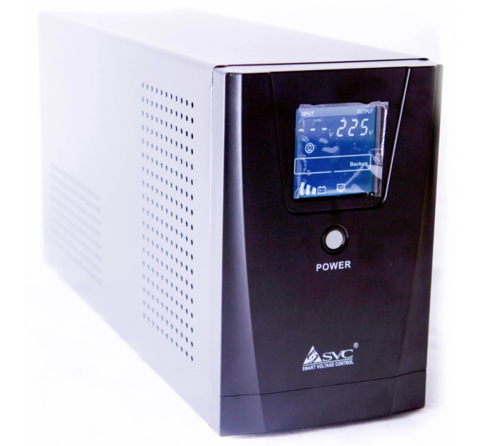 Пристрій безперебійного живлення SVC SL-1KS-LCD 1000VA (SL-1KS-LCD)