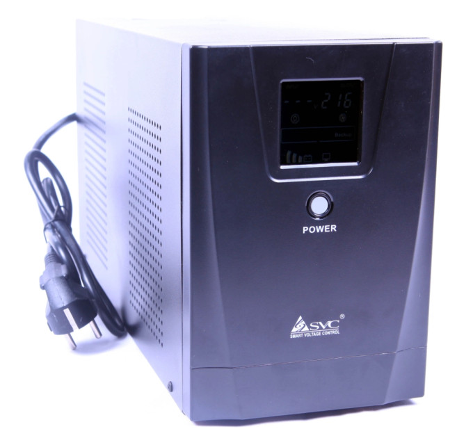 Пристрій безперебійного живлення SVC VP-3000-LCD 3000VA (VP-3000-LCD)
