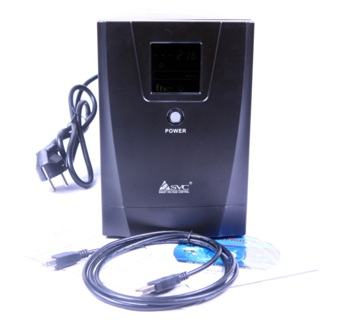 Пристрій безперебійного живлення SVC VP-3000-LCD 3000VA (VP-3000-LCD)