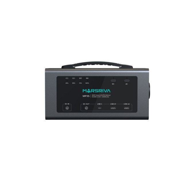 Зарядна станція Marsriva MP3S 300W 313.6Wh LiFePO4 (MP3SV2_MARSRIVA)
