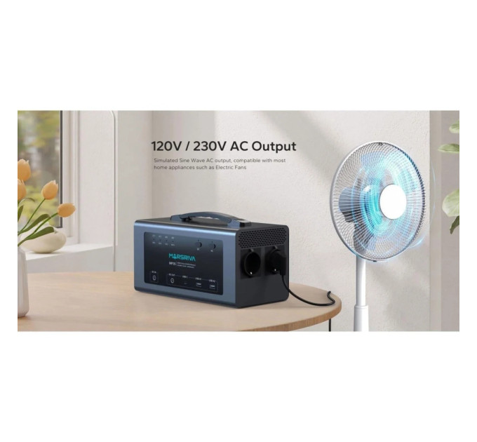 Зарядна станція Marsriva MP3S 300W 313.6Wh LiFePO4 (MP3SV2_MARSRIVA)