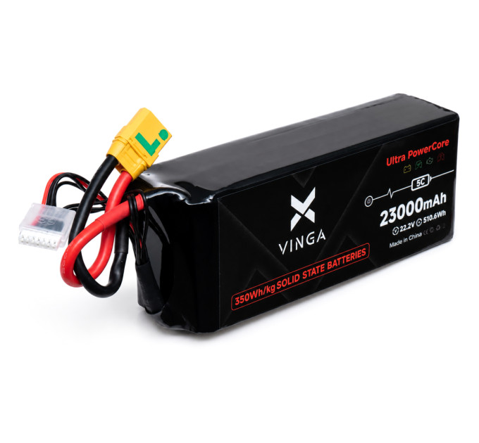 Акумуляторний блок Vinga 350Wh/kg 23Ah 6S 22.2V 5C XT90S (V-350-23Ah-6S-5C)
