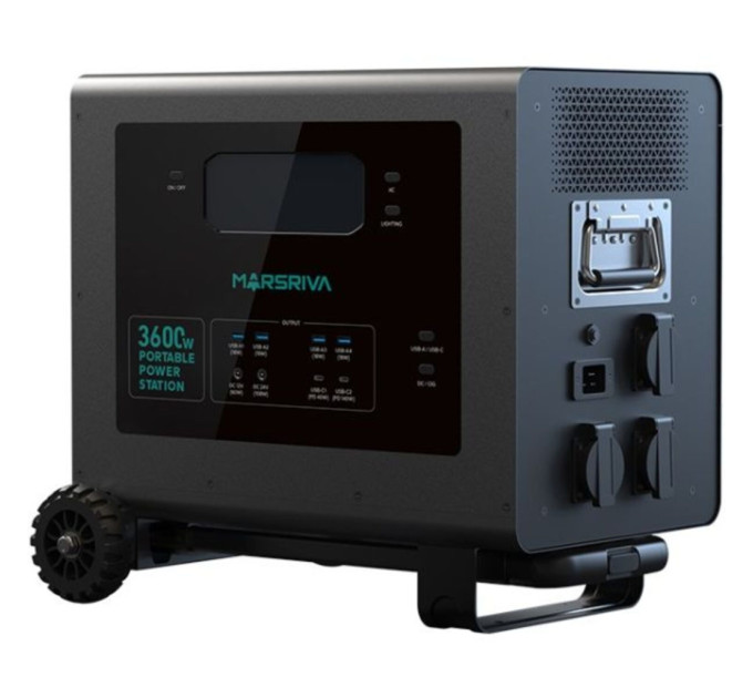 Зарядна станція Marsriva MP36 3600W 3686.4Wh (MP36_MARSRIVA)