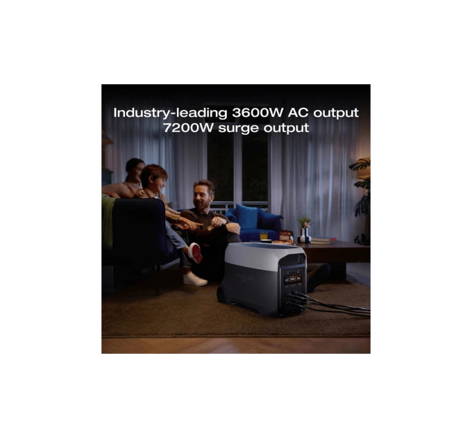 Зарядна станція EcoFlow DELTA 3 Ultra Plus 3600W 3072Wh (EFDELTA3UPLUS-EU)