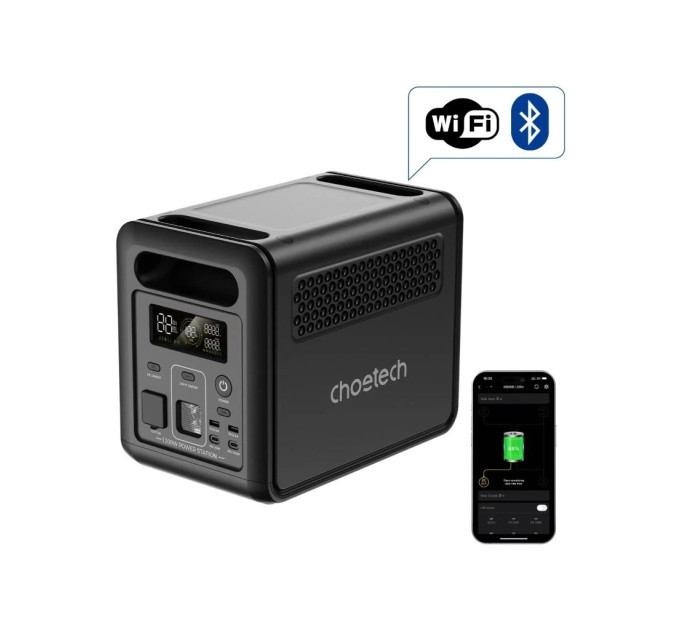 Зарядна станція Choetech 1200W 1024Wh (BS068-BQB)