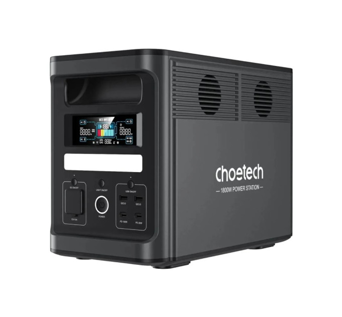 Зарядна станція Choetech 1800W 1536Wh (BS065-BQB)