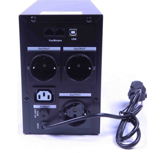 Пристрій безперебійного живлення SVC VP-1500-LCD 1500VA (VP-1500-LCD)