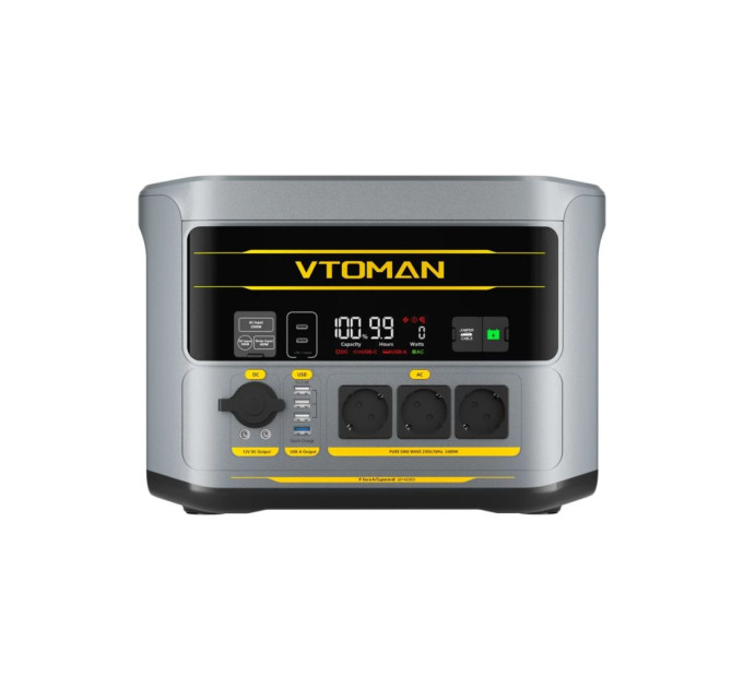 Зарядна станція Vtoman FlashSpeed 2400 2400W 1408Wh LiFePO4 (FlashSpeed 2400)